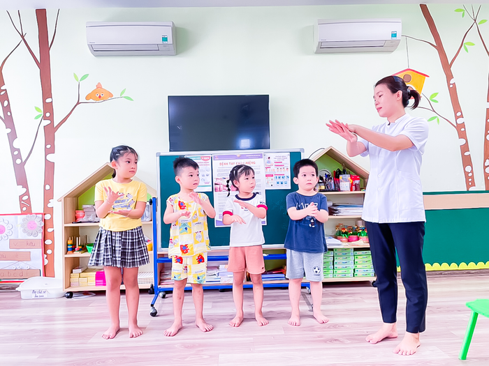 Khám phá thế giới học tập đầy màu sắc tại Mầm non ABC qua hình ảnh