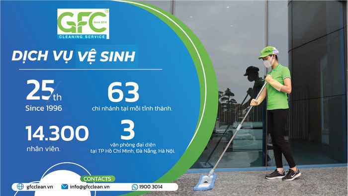Hình ảnh thiết bị vệ sinh hiện đại của GFC CLEAN