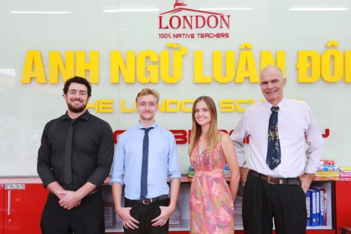 Không gian học tập hiện đại tại Anh Ngữ Luân Đôn