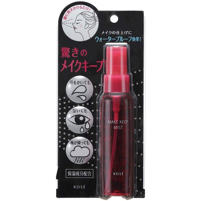 Xịt khoáng giữ lớp trang điểm cấp ẩm KOSE Make Keep Mist - Hình ảnh 1