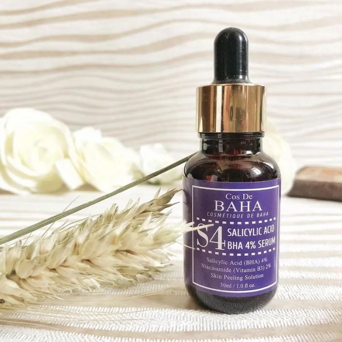 Hình Ảnh Tinh Chất Trị Mụn COS DE BAHA S4 Salicylic Acid BHA 4% - Serum