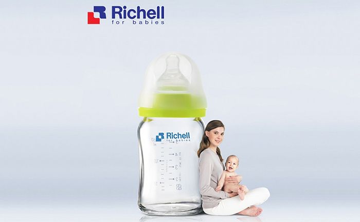 Bình sữa Richell Nhật Bản ảnh 2