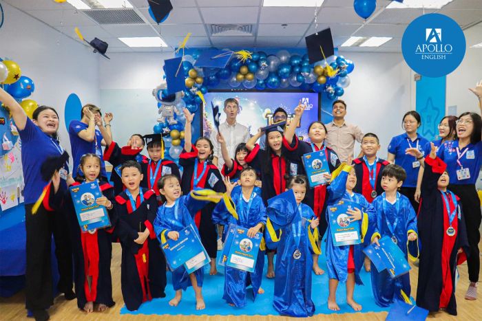 Không gian học tập hiện đại tại Apollo English - Nơi ươm mầm tài năng
