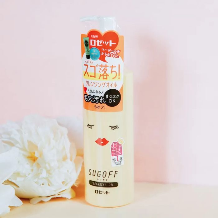 Hình ảnh thực tế dầu tẩy trang Rosette Sugoff Cleansing Oil