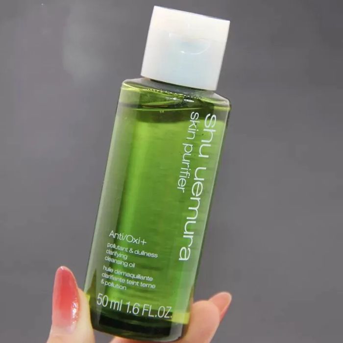 Hình ảnh thực tế dầu tẩy trang Shu Uemura Anti/Oxi phiên bản mới