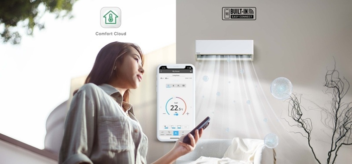 Điều hòa Panasonic Inverter 12000 BTU 2 chiều CU/CS-XZ12BKH-8 gas R-32