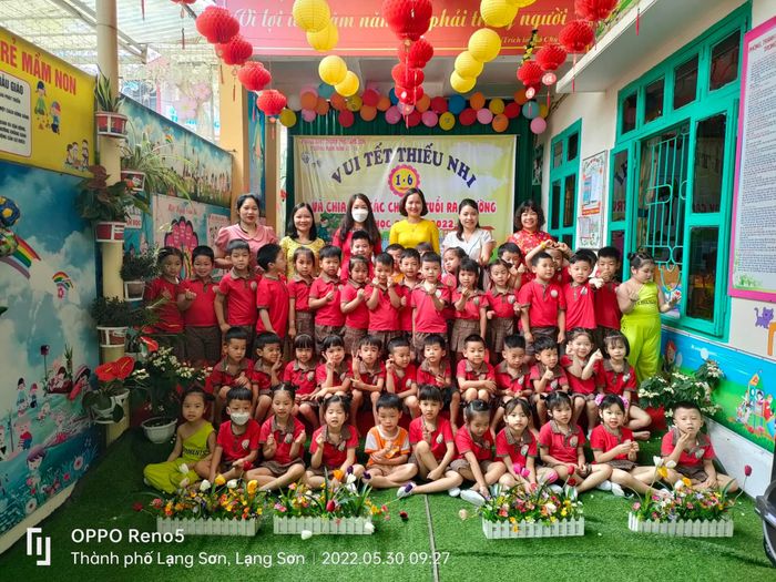 Hoạt động vui chơi sáng tạo tại Trường Mầm non 17/10