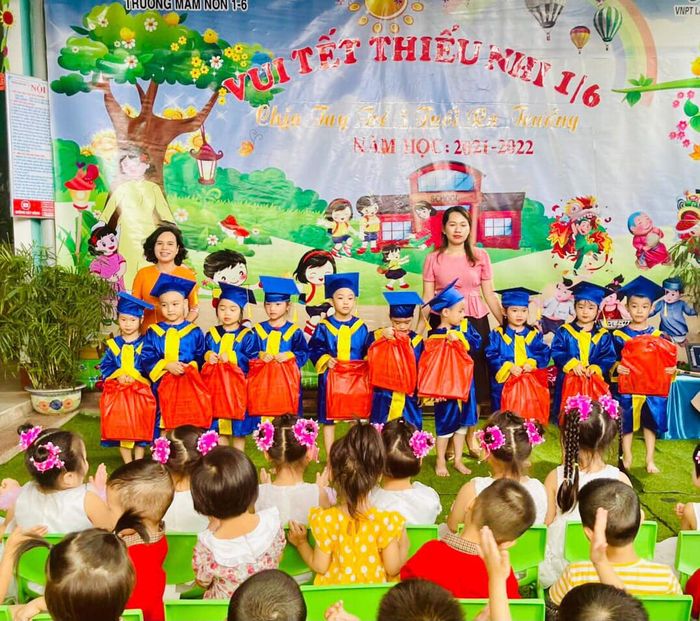 Hoạt động học tập sáng tạo tại Trường Mầm non 1/6