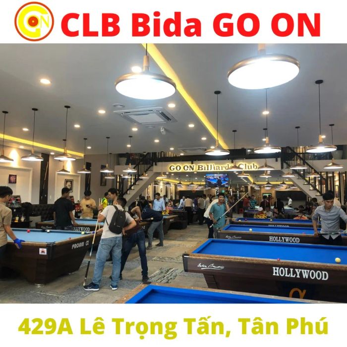 Hình ảnh không gian sang trọng tại Bida Go On