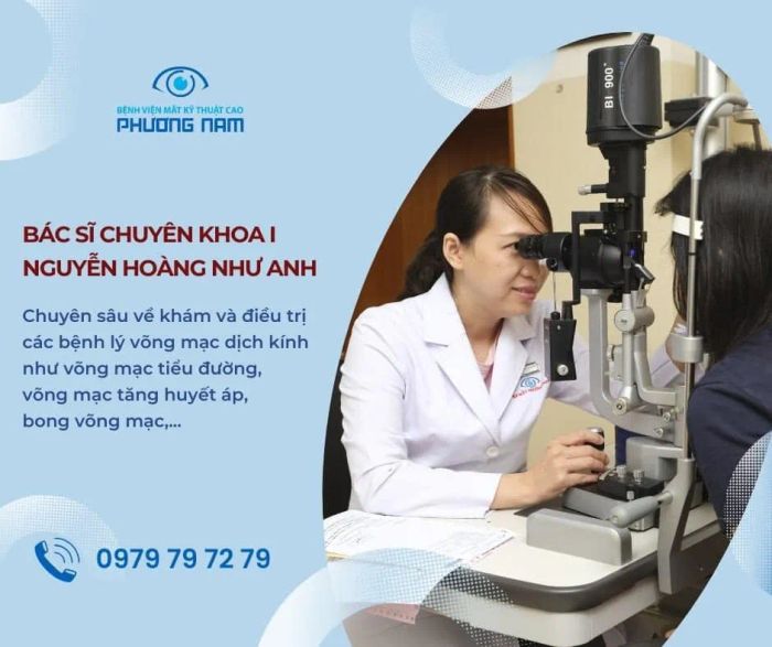 Hình ảnh đội ngũ chuyên gia và trang thiết bị hiện đại tại Bệnh Viện Mắt Kỹ Thuật Cao Phương Nam