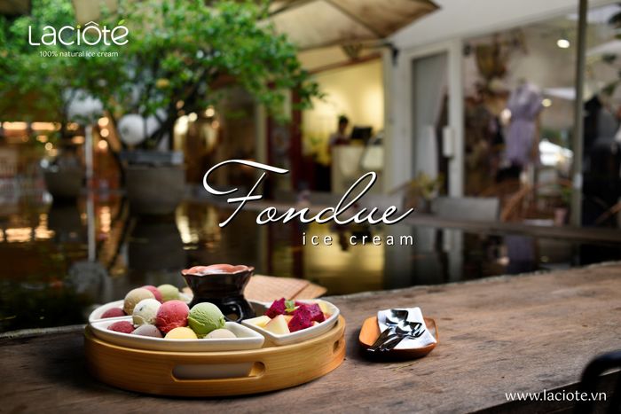 Laciôté ice cream - Nghệ thuật trình bày đầy mê hoặc