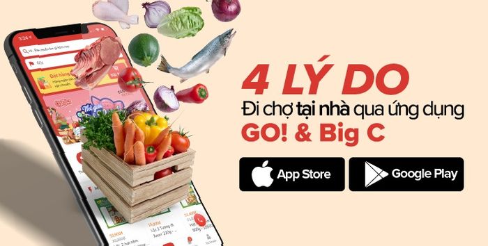GO! & Big C: Trải nghiệm siêu thị không giới hạn
