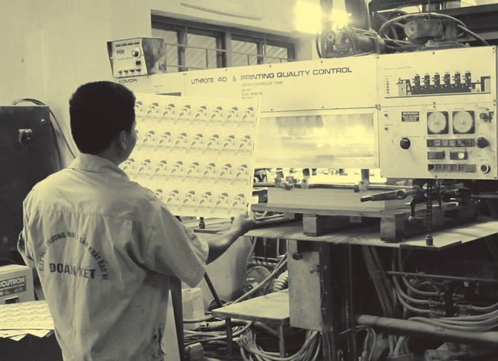 Hình ảnh nhà máy sản xuất hiện đại của Bao Bì Đoàn Kết