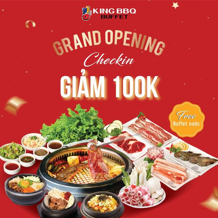 Không gian ấn tượng tại King BBQ