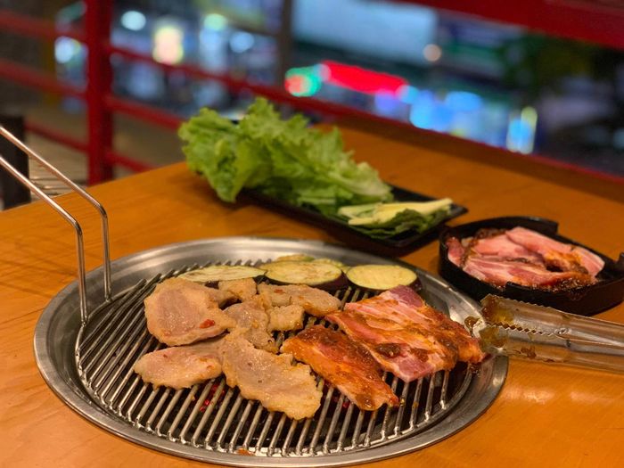 Góc ảnh đầy nghệ thuật về các món nướng tại Yolo BBQ