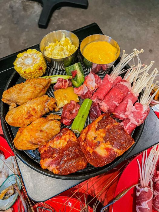 Góc ảnh đầy nghệ thuật về các món nướng tại CHÚ XI BBQ