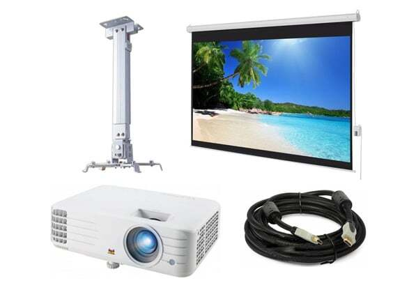 Combo bộ Máy chiếu Viewsonic PX701HDH