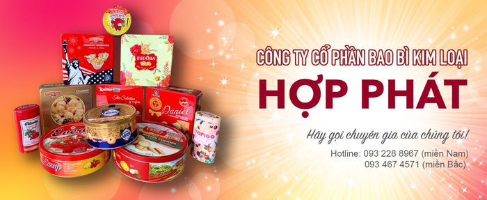Hình ảnh dây chuyền sản xuất bao bì kim loại hiện đại tại Hợp Phát