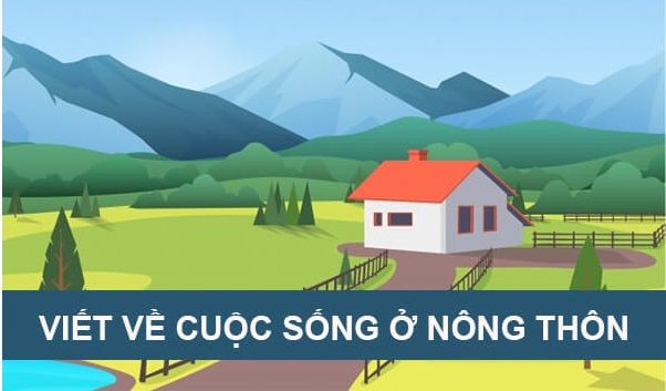 Hình ảnh minh họa sống động về làng quê Việt Nam (Nguồn: Internet)