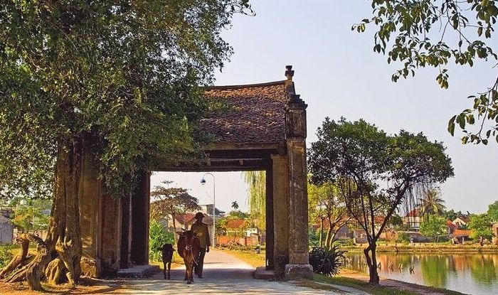 Hình ảnh minh họa sống động về làng quê (Nguồn: Internet)