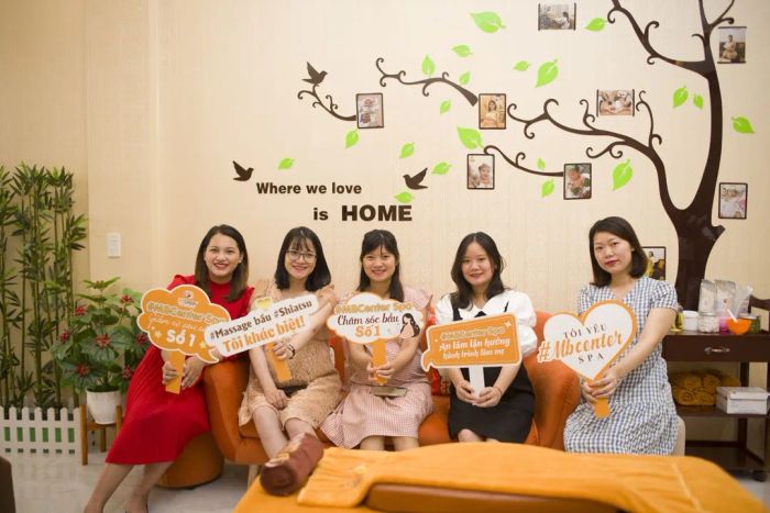 Không gian sang trọng và ấm cúng tại MBCenter Spa