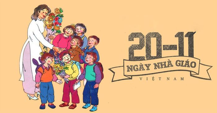 Hình ảnh đẹp về lễ tri ân thầy cô (Nguồn: Internet)