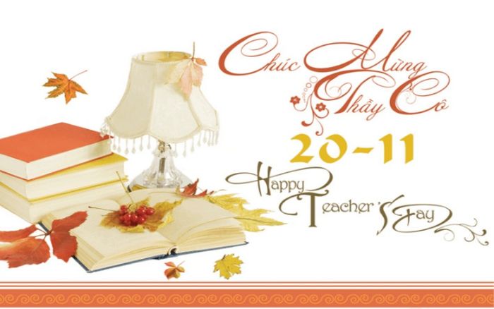 Hình ảnh minh họa ý nghĩa về ngày tri ân thầy cô