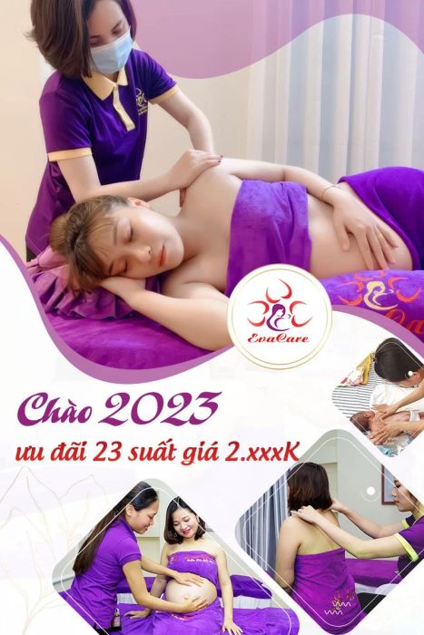 Hình ảnh không gian chăm sóc mẹ bầu tại EvaCare