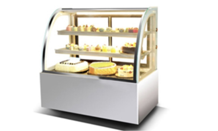 tủ bánh kem kính cong Berjaya CCS-18SS-3