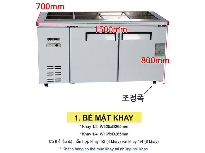 Tủ khay lạnh