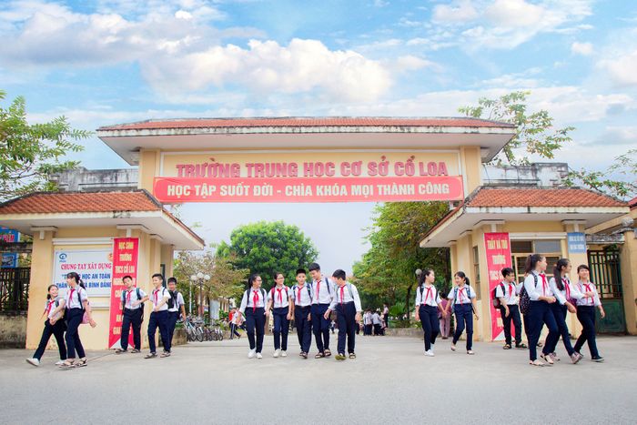 Hình ảnh tiêu biểu của Trường THCS Cổ Loa