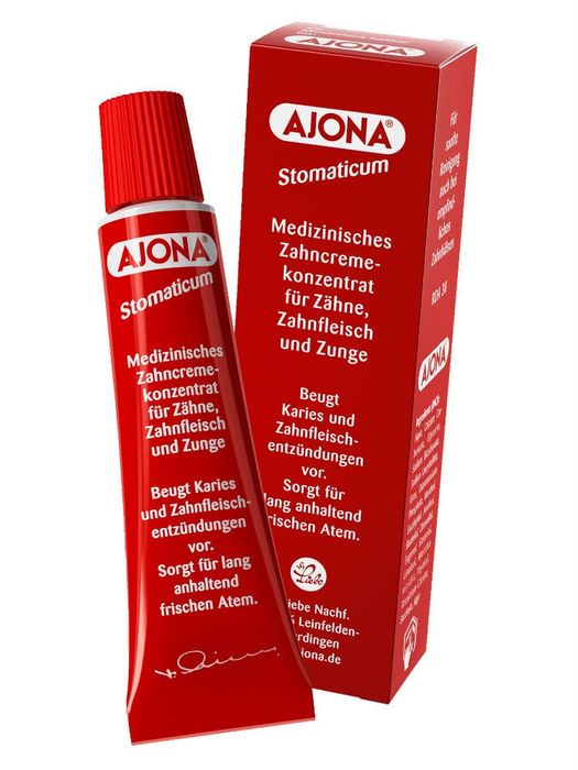 Hình ảnh kem đánh răng Ajona - Giải pháp chống viêm nướu từ thiên nhiên