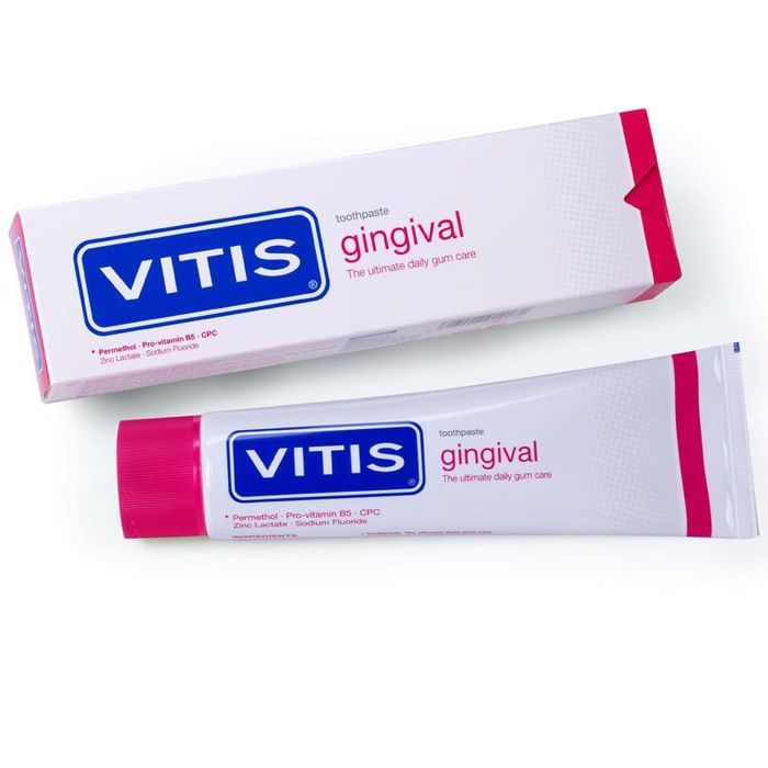 Hình ảnh kem đánh răng Vitis Gingival - Bảo vệ nướu toàn diện