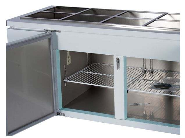 Bàn mát 2 cửa