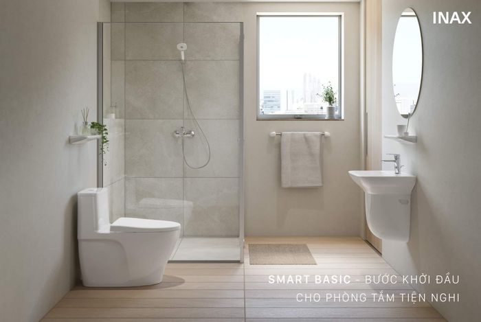 Hình ảnh showroom thiết bị vệ sinh VIPC tại Long An