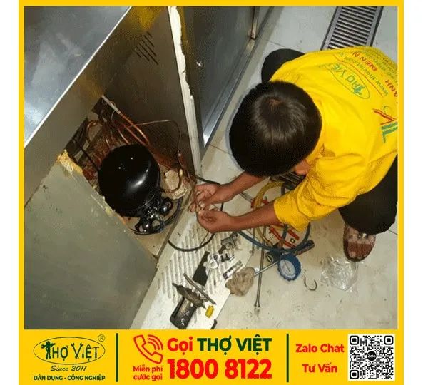 Hình ảnh quy trình sửa chữa chuyên nghiệp tại Thợ Việt