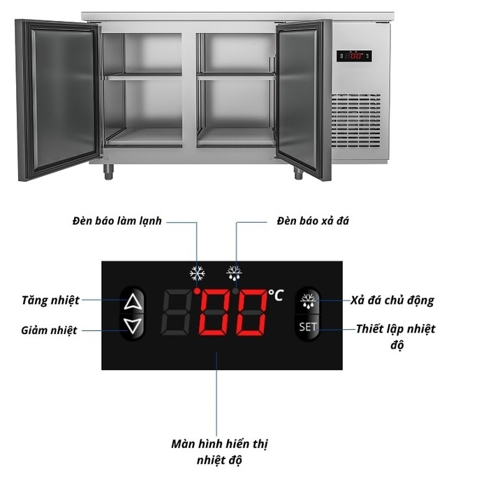 Bàn đông 2 cánh BDQ-2MI1575