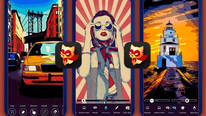 Clip2Comic & Caricature Maker - Công cụ biến hóa ảnh chụp thành tác phẩm nghệ thuật vẽ tay