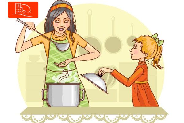 Hình ảnh minh họa người mẹ trong gia đình đa thế hệ (Nguồn: Internet)