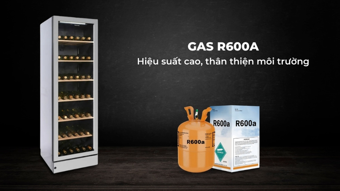 Gas R600a có hiệu suất làm lạnh cao