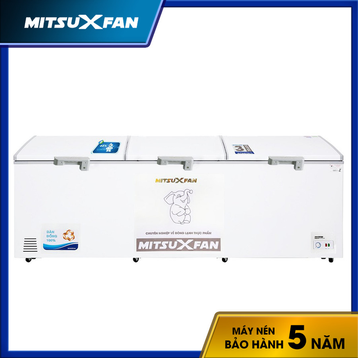 Tủ đông Mitsuxfan inverter 1 ngăn 1740 lít MF1-1388GW2