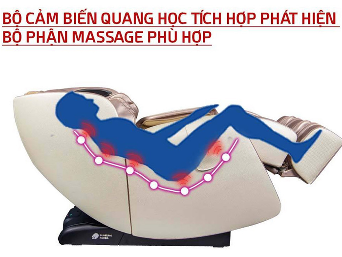 Ghế massage Buheung MK-6500 (màu hồng)