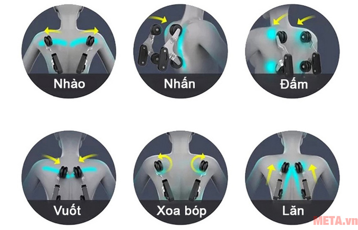 Ghế massage cao cấp Fuji Luxury MK46