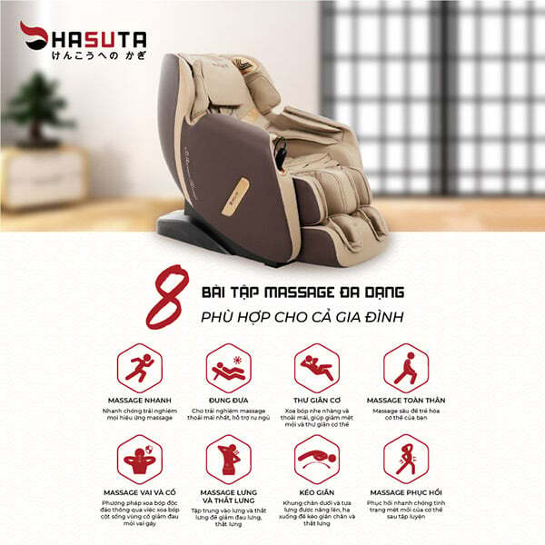 Ghế massage Hasuta