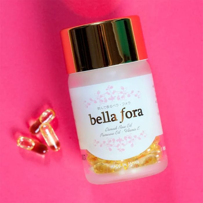 Hình ảnh chân thực viên uống tạo hương Bella Fora phiên bản cao cấp