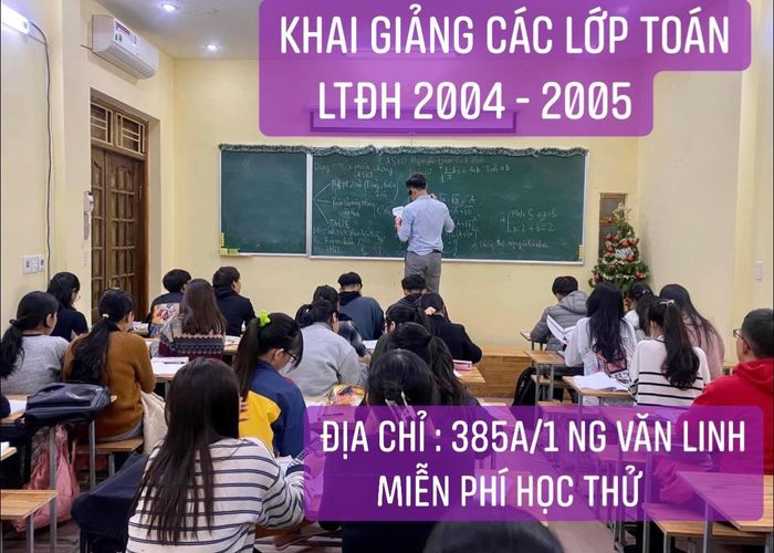 Lớp Toán Thầy Bảo - Hình ảnh 2