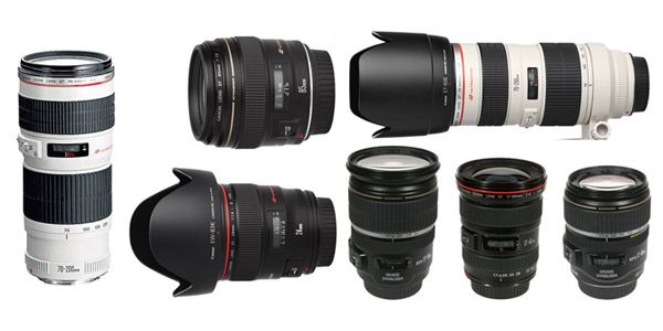 Ống kính Canon ảnh 2