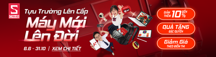 Chương trình TỰU TRƯỜNG LÊN CẤP – ĐỔI MỚI CÔNG NGHỆ độc quyền tại CellphoneS
