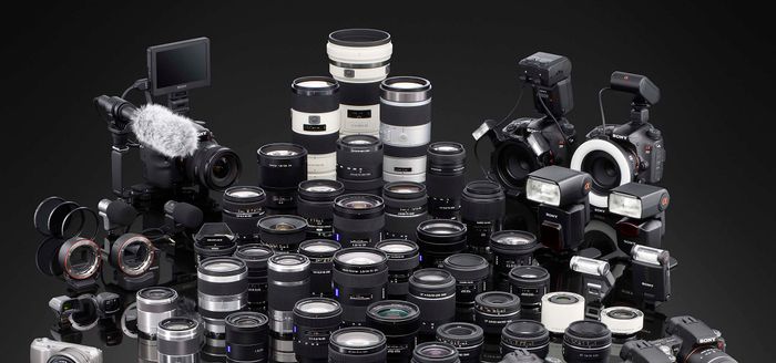Ống kính Sony ảnh 1
