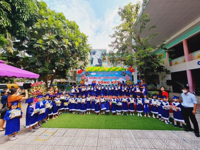 Hình ảnh Trường Mầm non Hướng Dương - Ngôi trường hạnh phúc của bé